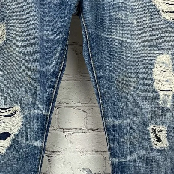 Big Star Ripped Joey Boyfriend Jeans - Picture 7 of 12